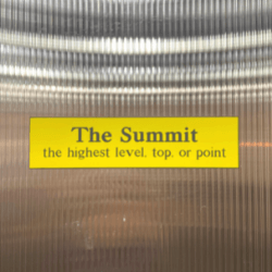 summit sign