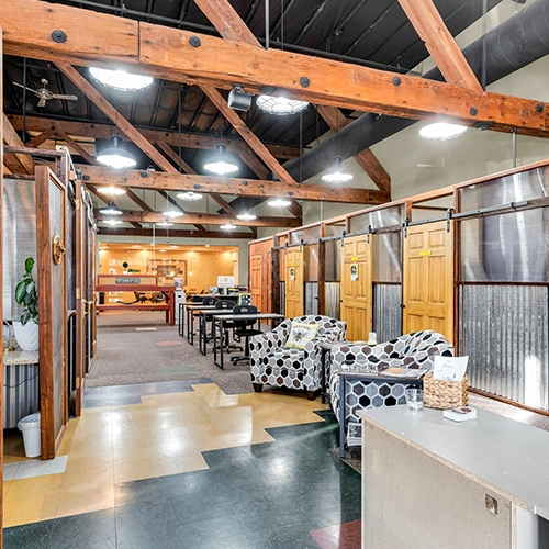 Open work space at The Hive